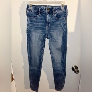 American Eagle high-waist jeggings SIZE 4 never worn